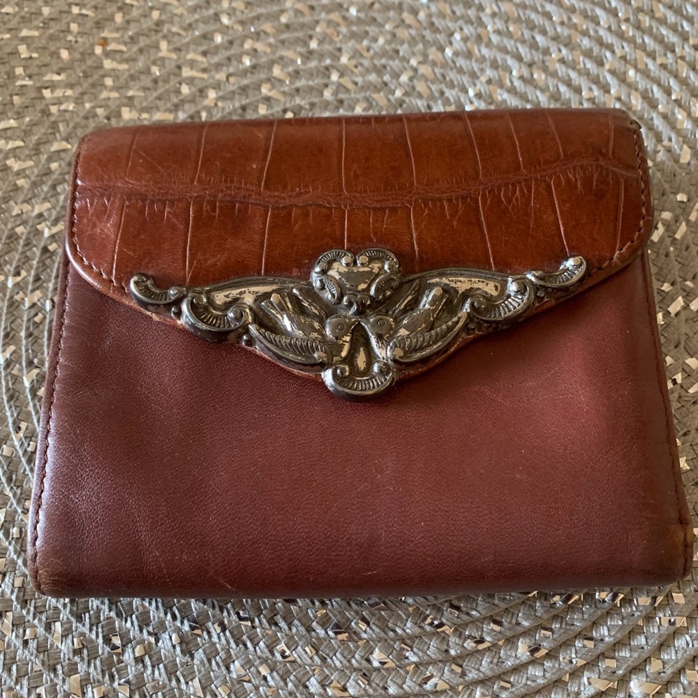 Brighton Leather Bird Wallet